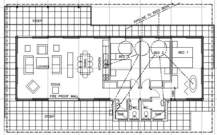 Floor Plan - Three-bedroom Holiday Homes